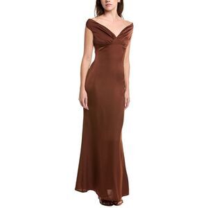 Jl Luxe Womens  Maxi Dress, Brown